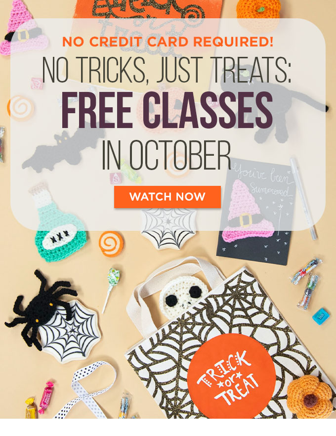 No Tricks, Just Treats: Free Classes in October