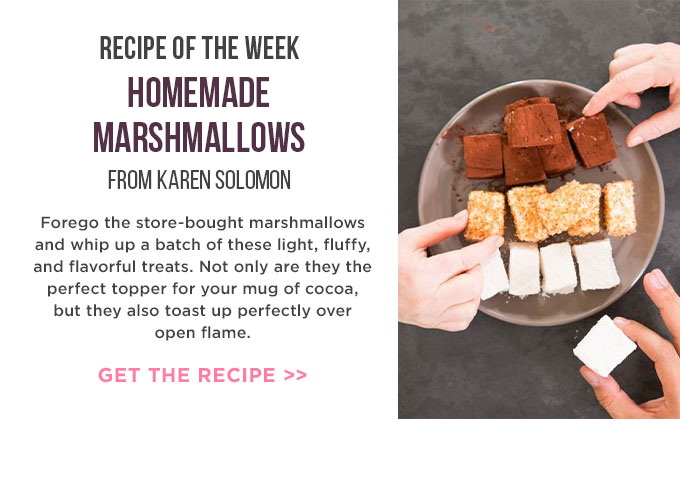 RECIPE OF THE WEEK: Homemade Marshmallows