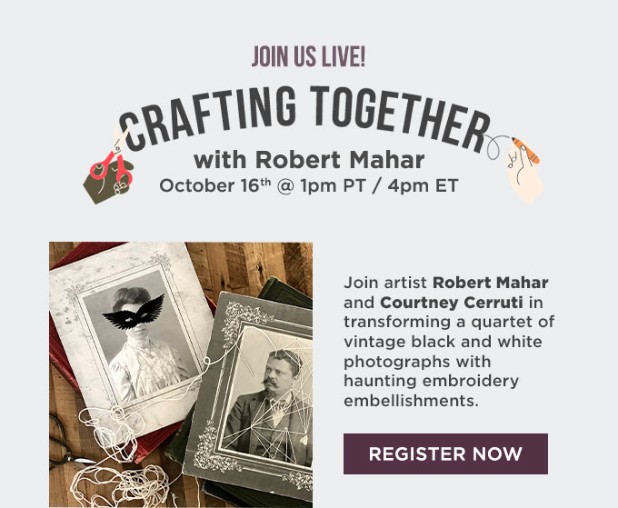 Creativebug Live with Robert Mahar