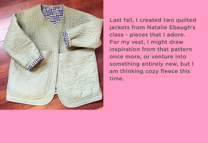 Sew the Liz Quilted Liner Jacket