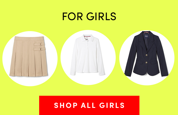 FOR GIRLS Il SHOP ALL GIRLS 