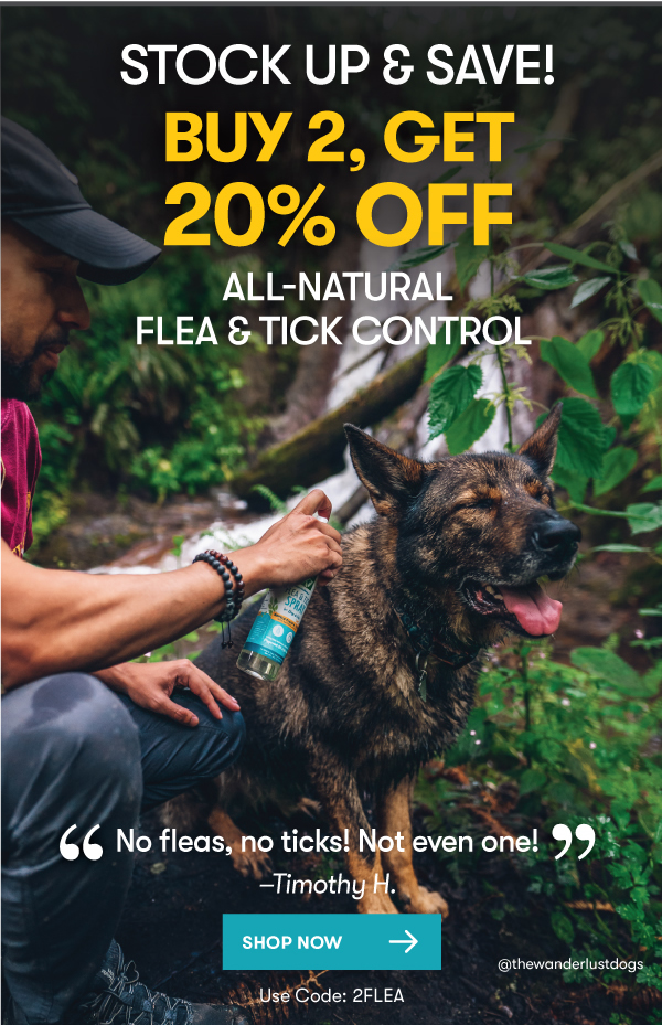 Only natural flea top and tick