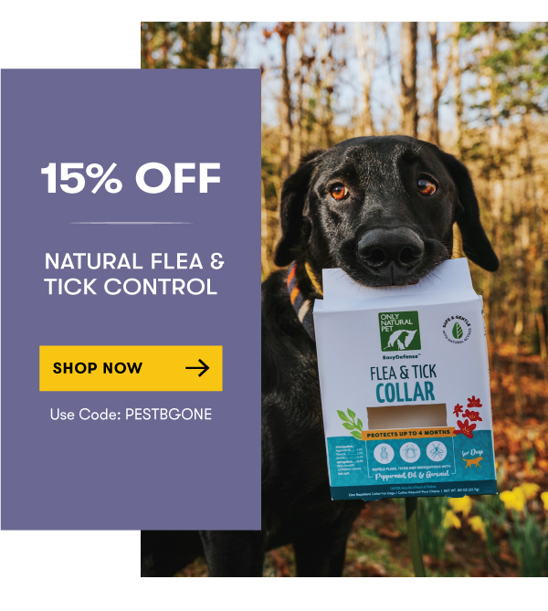 15% Off Natural Flea & Tick