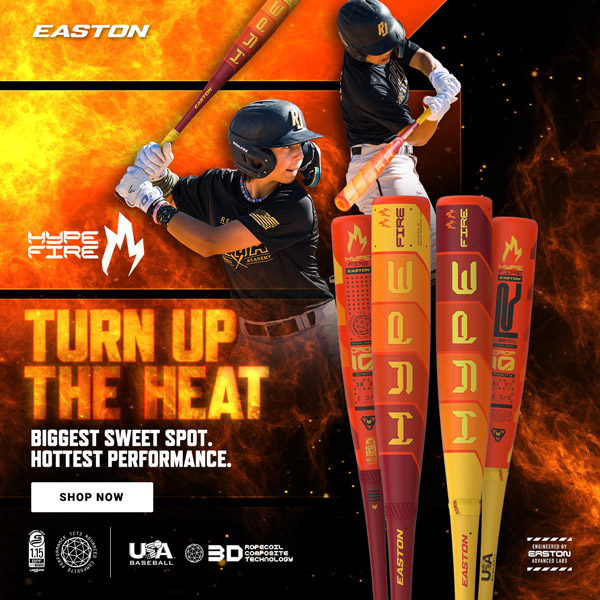 Easton Hype Fire Baseball Bats