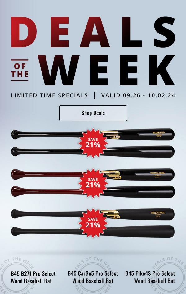 Deals of the Week: Limited Time Specials