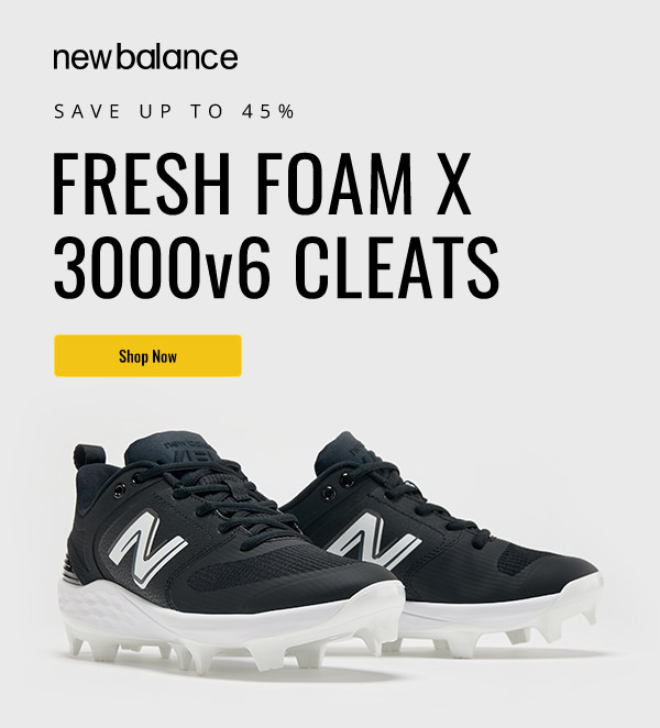 New Balance 3000v6 Baseball Cleats: Save up to 36%