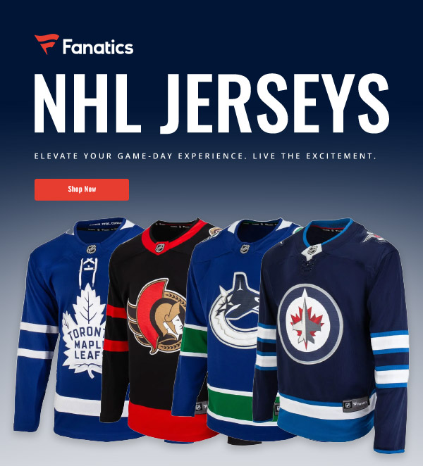 Fanatics NHL Jerseys: Wear Your Team