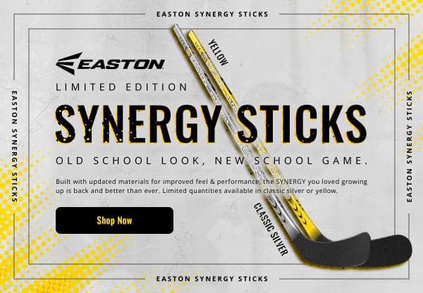 Easton Synergy Sticks Are Back! Old school look, new school game