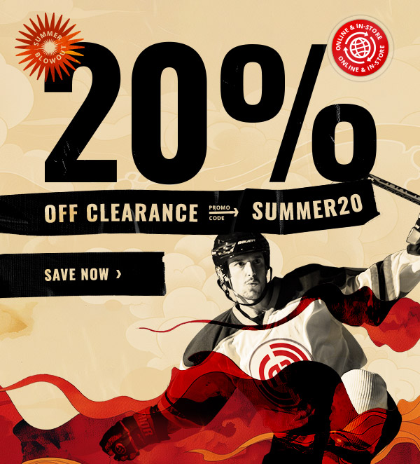 Summer Blowout: 20% off clearance