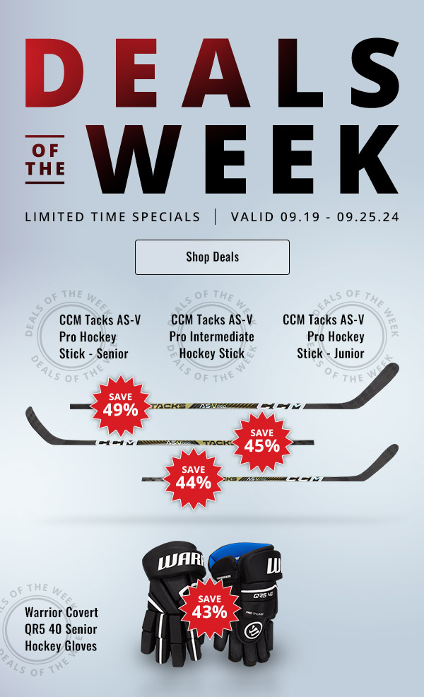 Deals of the Week: Limited Time Specials