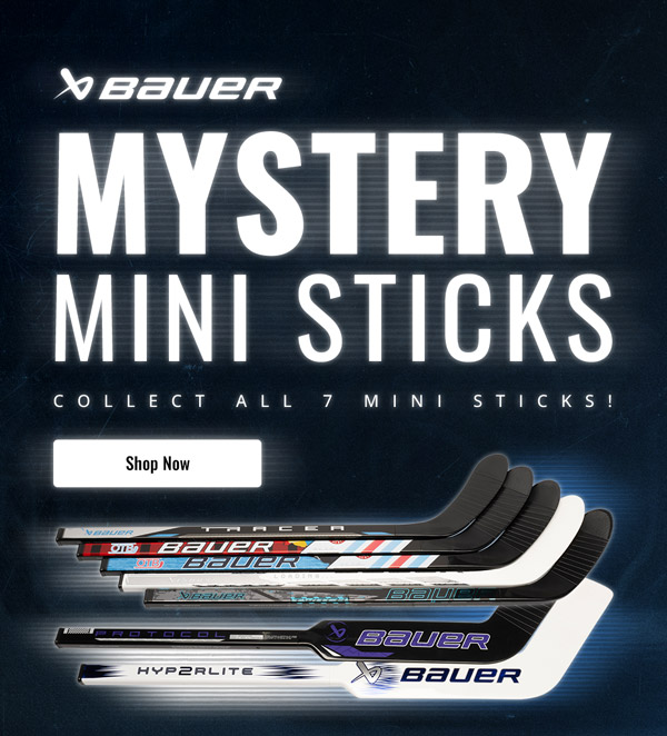 Bauer Mystery Mini Sticks: Player & Goalie