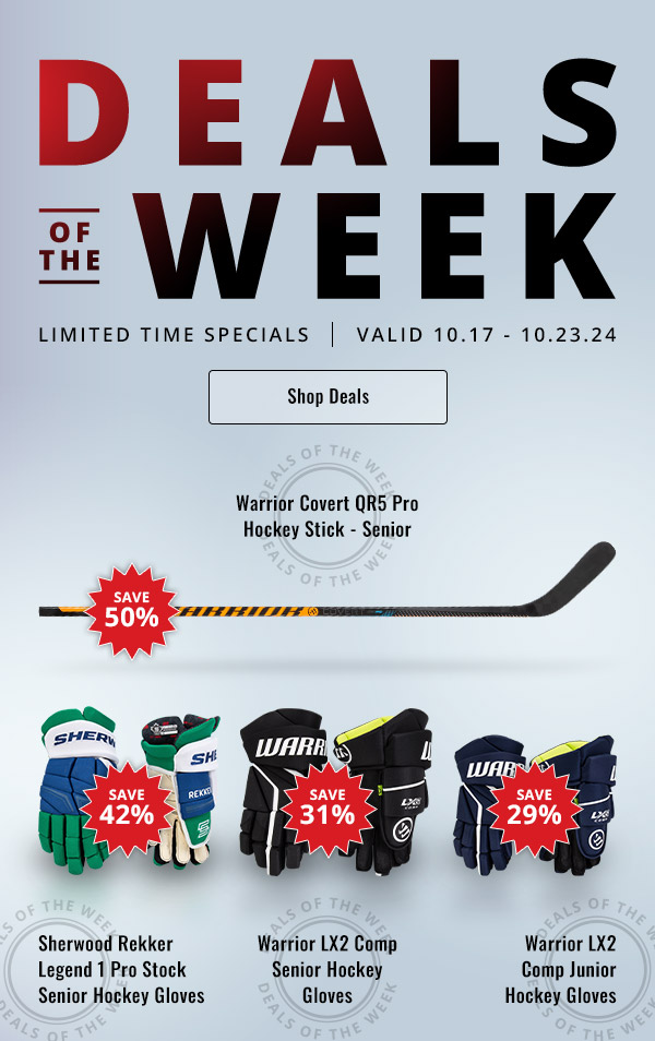 Deals of the Week: Limited Time Specials