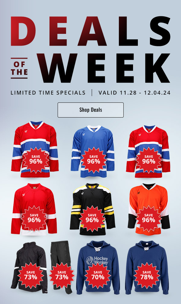 Deals of the Week: Limited Time Specials