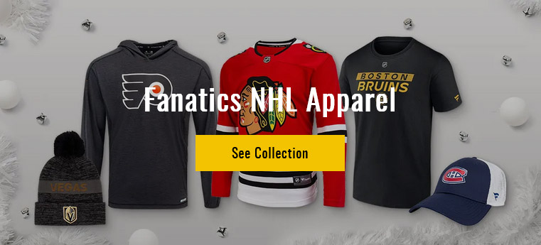 Fanatics NHL Apparel: Jerseys, Sweatshirts, T-Shirts & Headwear