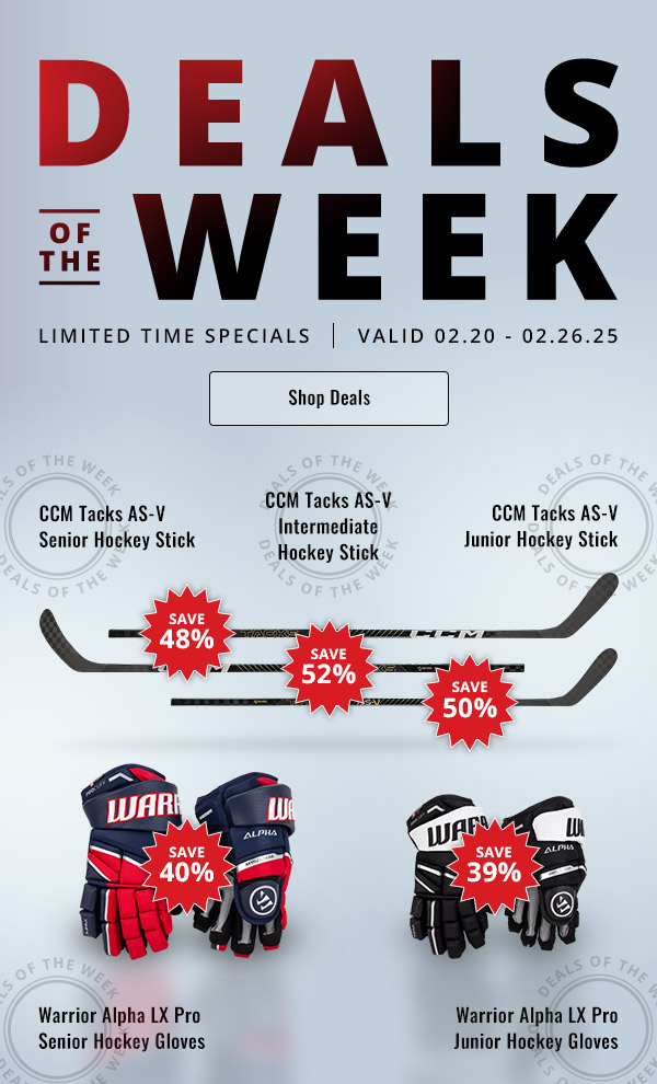 Deals of the Week: Limited Time Specials