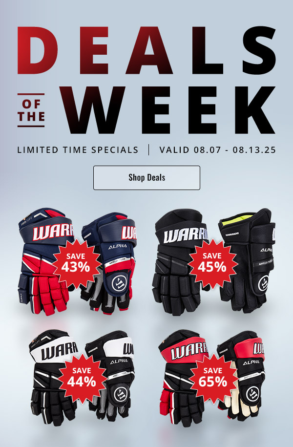 Deals of the Week: Limited time specials