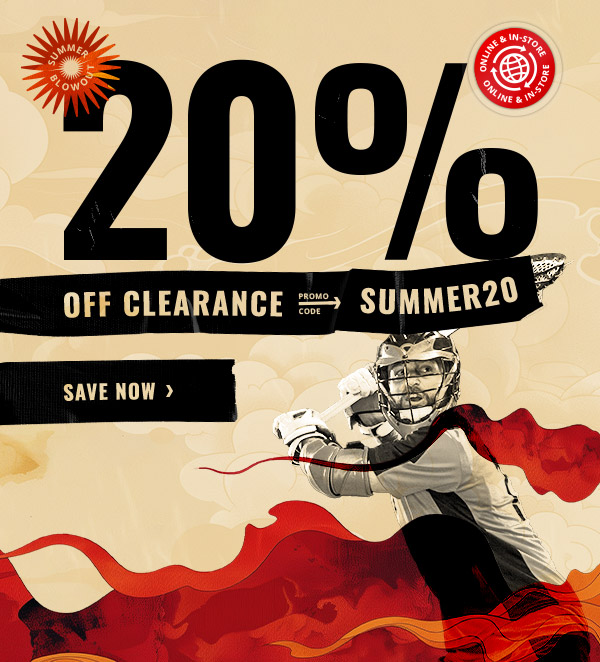 Summer Blowout: 20% off clearance