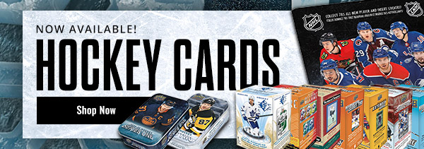 Hockey cards now available