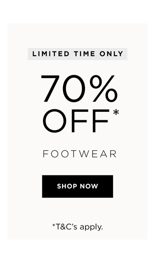 Shop 70% Off* Footwear