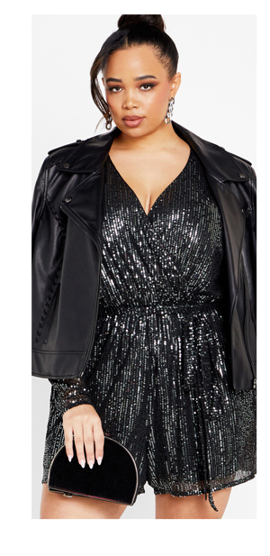 Shop the Sequin Playsuit