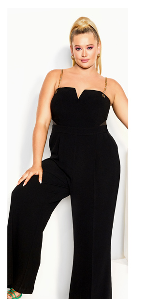 Shop the Ann Chain Jumpsuit