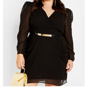 Shop the Affair Wrap Dress