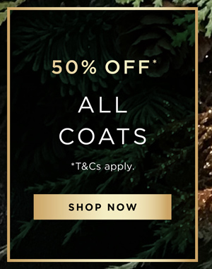 Shop 50% Off* All Coats