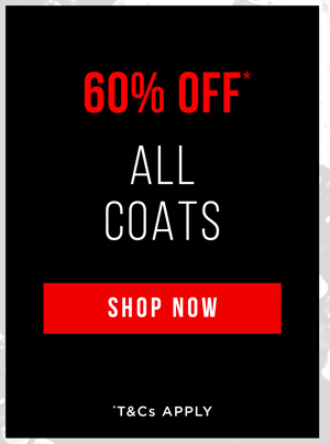 Shop 60% Off* All Coats