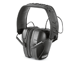 Caldwell E-Max Pro Bluetooth Electronic Shooting Muffs, 24dB NRR, Alkaline Batteries