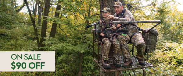 Guide Gear 17' Full Platform 2 Man Ladder Tree Stand