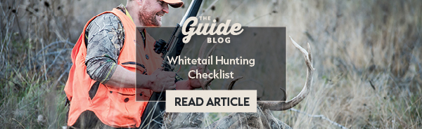 Whitetail Hunting Checklist