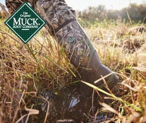 Muck Men’s Pathfinder 15” 5mm Camo Rubber Boot