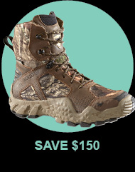 Irish Setter Men’s VaprTrek 8” Camo Leather Waterproof Boot