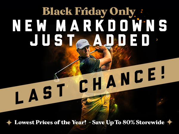 Extra 25% Off Storewide Ends Soon! - The Golf Warehouse