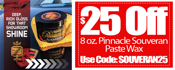 $25 Off Pinnacle Souveran Paste Wax!