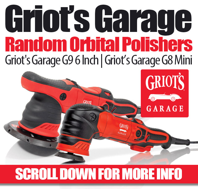 Griot's G8 Mini Random Orbital Polisher 3 Inch Polisher