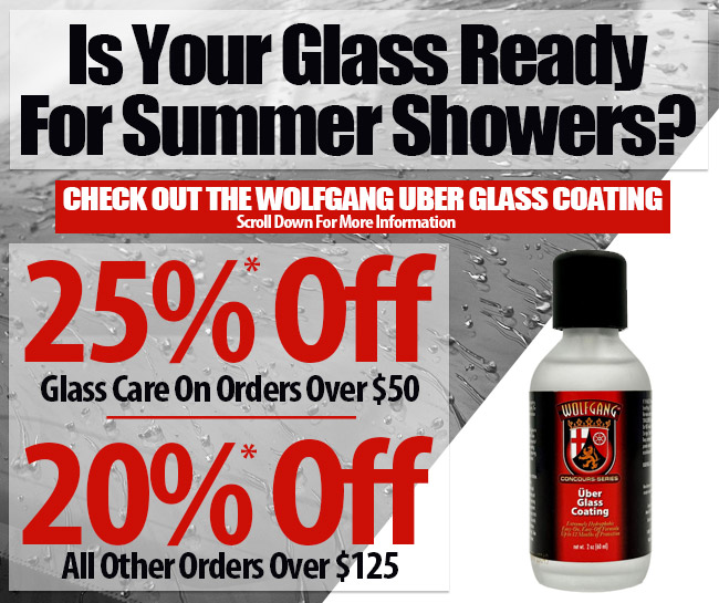 Get Your Glass Ready For Summer - 25%* Off Glass Care On Orders Over $50 or 15% Off All Other Orders Over $125 + Free Shipping Over $95!