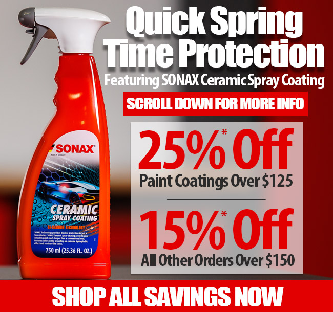 Last Day To Save On Coatings + Free Shipping!* - Autogeek