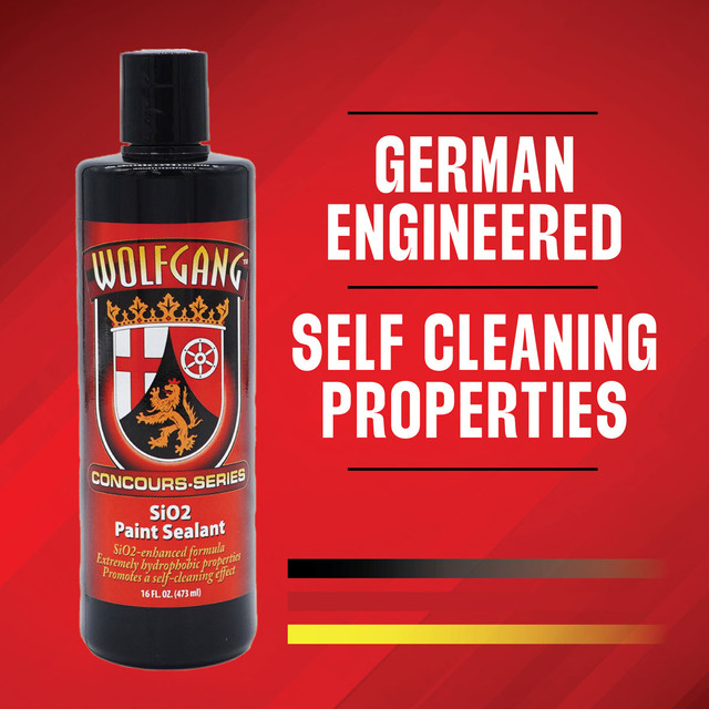 Wolfgang Concours Series SiO2 Car Paint Sealant Action 2