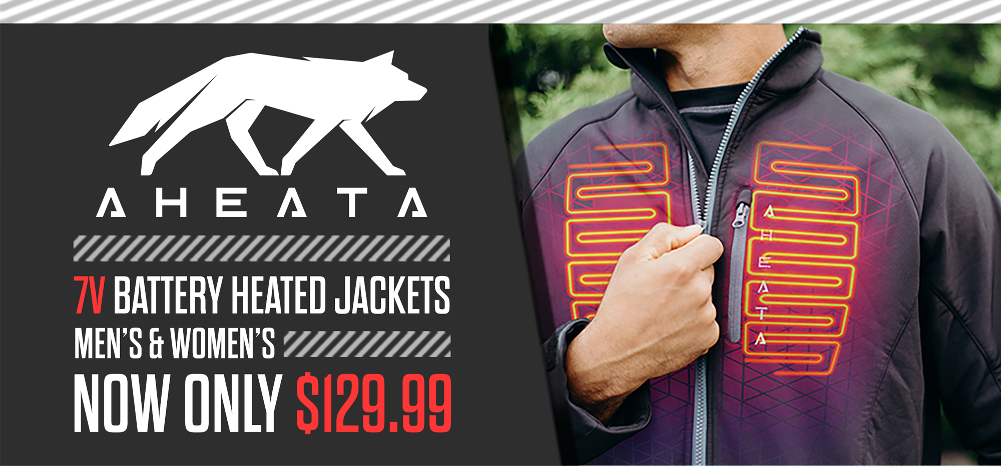 Save Up To $50 Off Aheata Products! Aheata is a premium brand that produces heated apparel for people who demand the best.