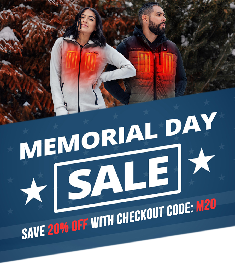 Memorial Day Sale Happening NOW! Save 20% Storewide Today using code M20!