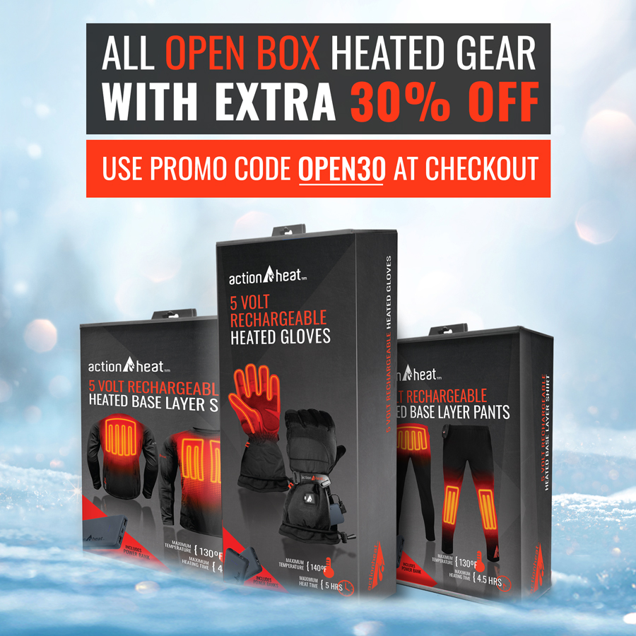 ActionHeat Provides Heat For Hours!