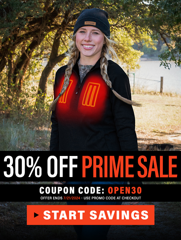 ActionHeat gear prices are now lower than ever! Right now, take additional 30% when shopping our Open Box collection with code OPEN30.