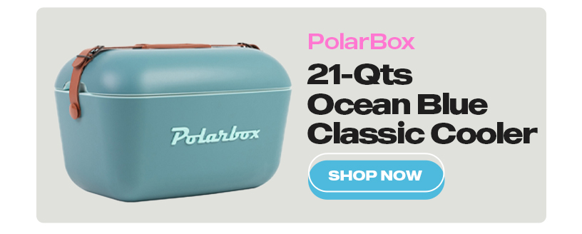 Polarbox 21Qts Cooler Classic - Ocean Blue