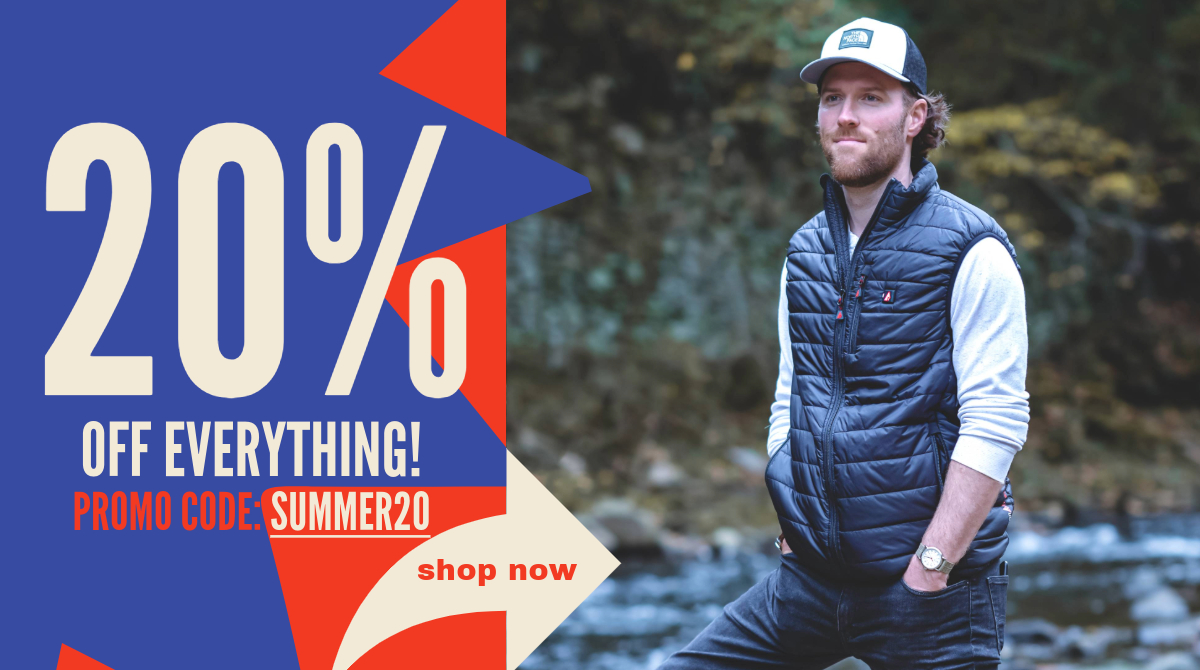 4th of July must haves from The Warming Store. Use Code MOTO15