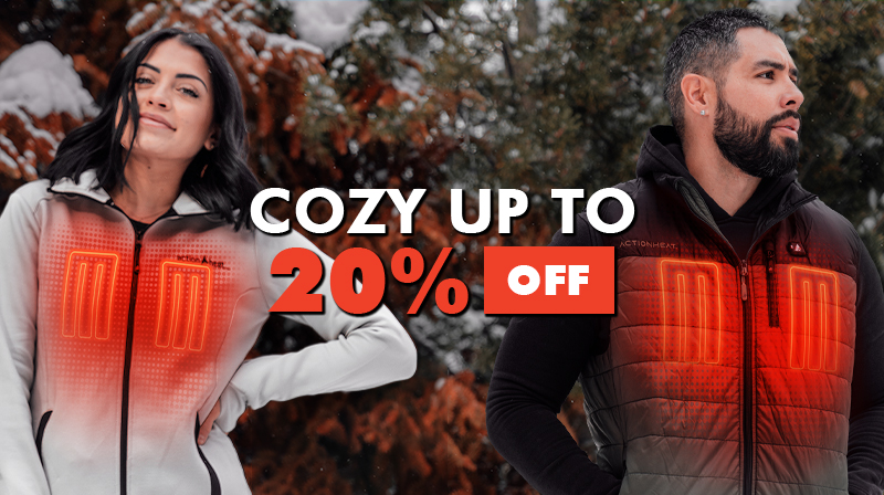 COZY UP TO 20% OFF