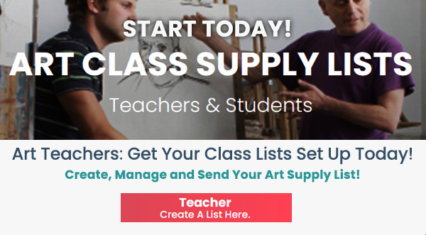 Supply Lists: Art Class And Workshops Supply Lists