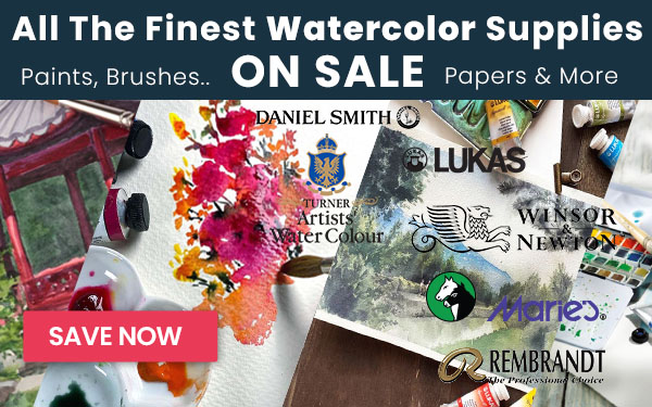 Watercolor Supplies ON Sale