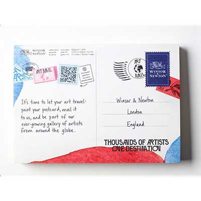 Buy any Winsor & Newton Professional Watercolour, Cotman Watercolour, or Designers Gouache (open stock and/or sets) and receive an Art Mail Watercolour Postcard Pack (a $12.39 value) FREE* *see page for details