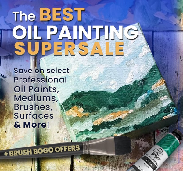 Oil Painting and More Super Sale Plus Buy On Get One Free Limited Time Brush Sale